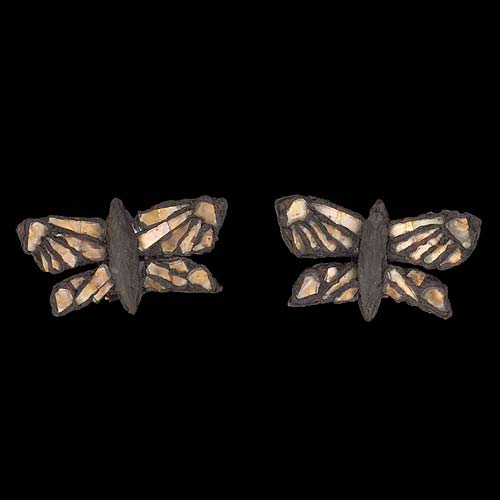 Boucles doreilles en Talosel - Papillons