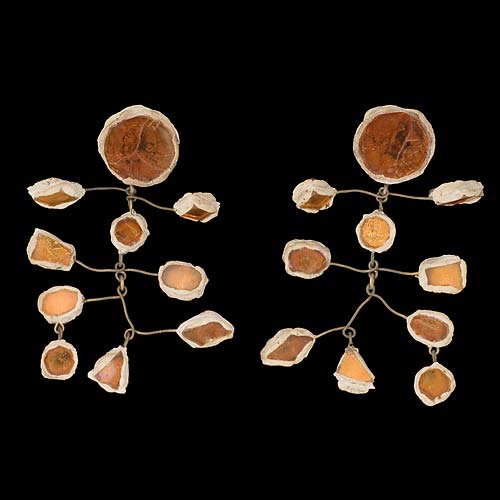 Boucles doreilles en Talosel - Calder