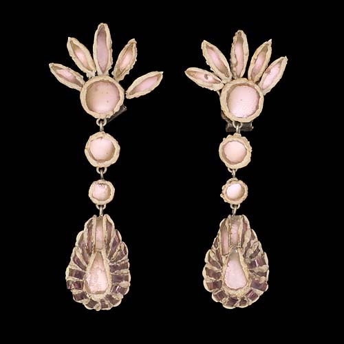 Boucles doreilles en Talosel - Duchesse
