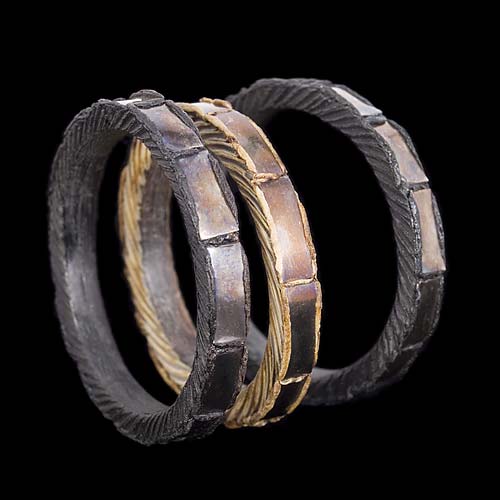 Bracelet en Talosel - Anneaux