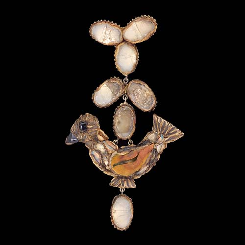 Broche en Talosel - Poule aux oeufs d'or