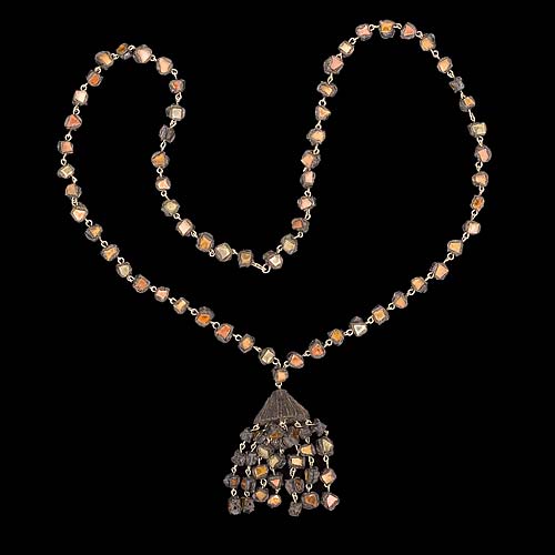 Collier en Talosel - Pompon