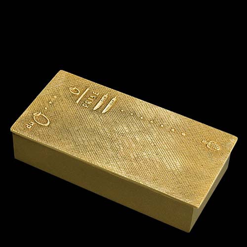 Bo&icirc;te &agrave; cigarettes en bronze�Surprise�